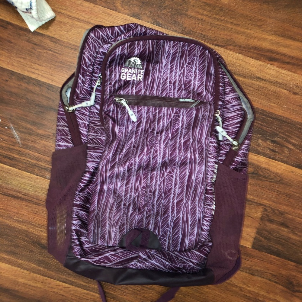 purple Granite Gear Backpack